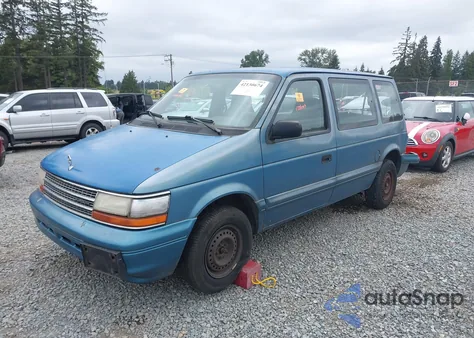 1995 Plymouth Voyager из США, поврежденный, VIN 2P4GH2536SR395683